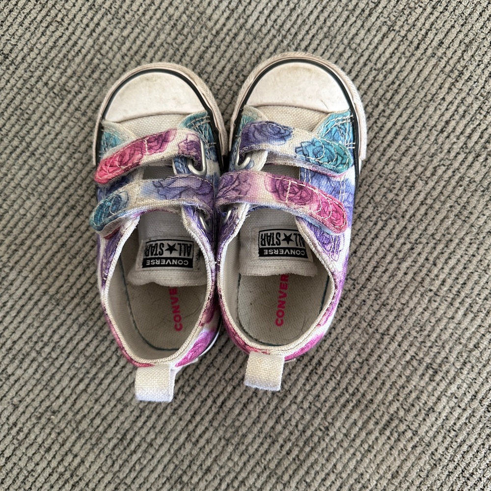 Converse Kids' Rose Velcro Sneakers